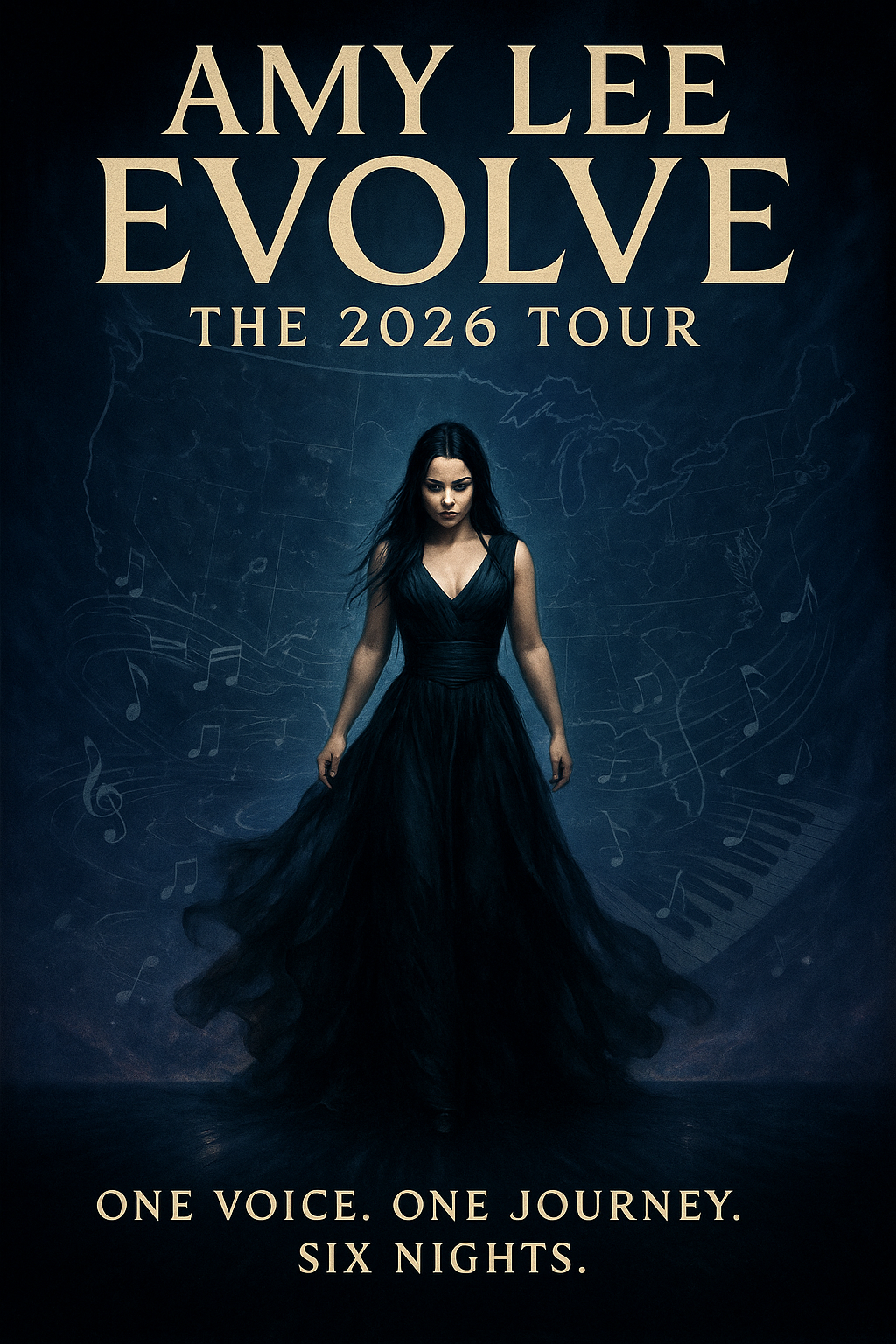 FANS REJOICE: Legendary Music Icon Amy Lee Officially Announces Her Long-Awaited 2026 Tour in Six Cities Across North America… Dates and Cities Revealed…