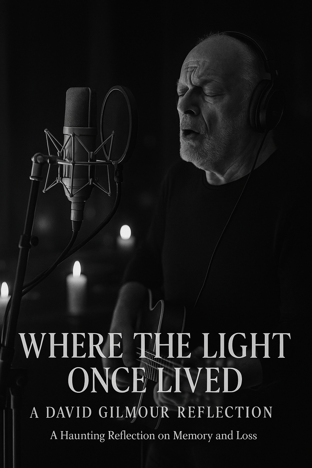 David Gilmour Releases New Single “Where the Light Once Lived” — A Haunting Reflection on Memory and Loss.