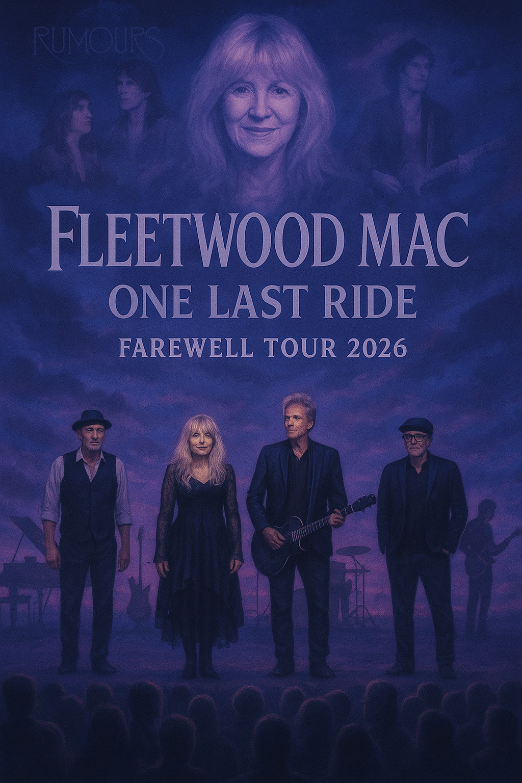 Breaking News: Fleetwood Mac Announce 2026 Farewell Tour: ‘One Last Ride’ Marks the End of a Rock Legend’s Era — Dates and Cities Revealed.