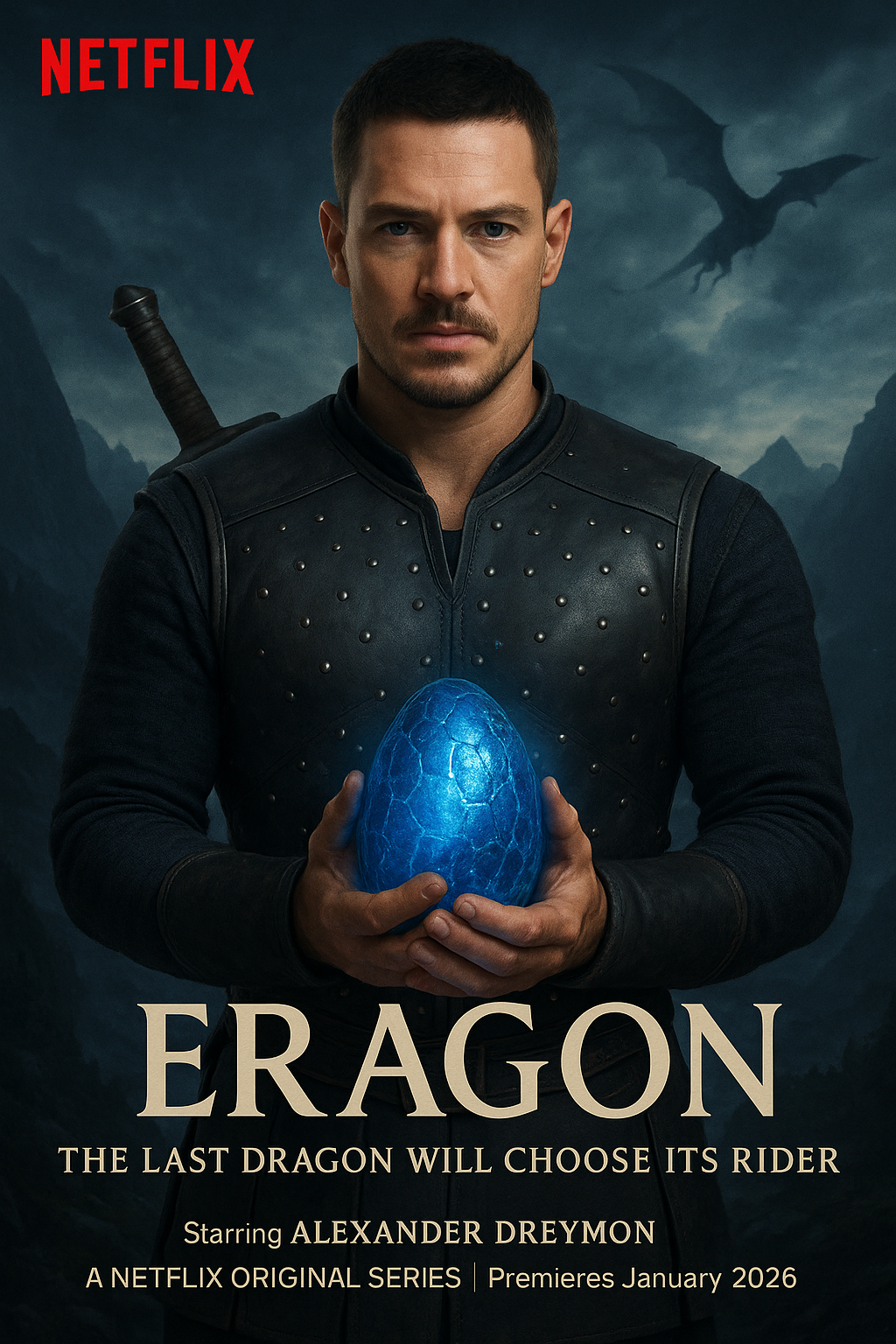 Alexander Dreymon plays lead role in Netflix’s highly anticipated Eragon series
