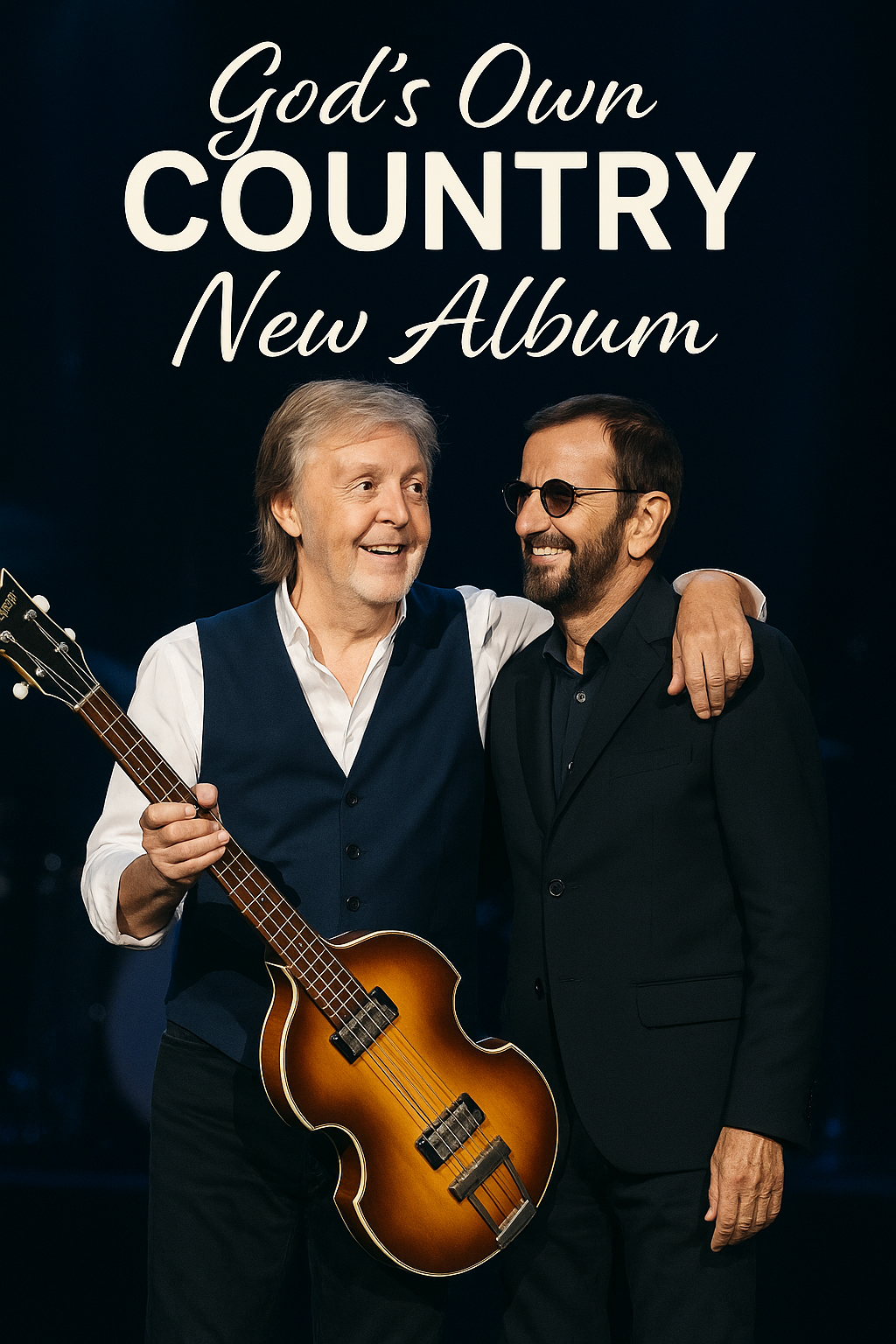Legends Reunite: McCartney and Starr Return with a Stirring Anthem, ‘God’s Own Country’.