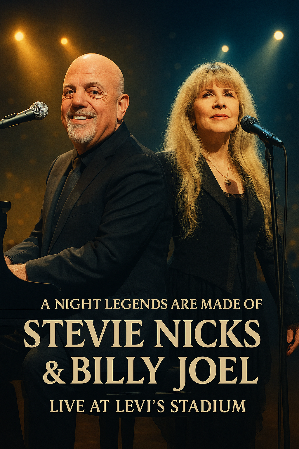 A Night Legends Are Made Of: Stevie Nicks & Billy Joel Set to Ignite Levi’s Stadium.
