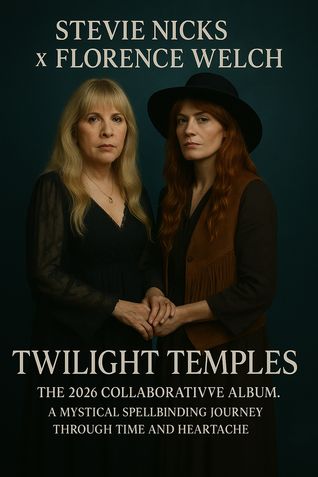 Stevie Nicks and Florence Welch Unveil 2026 Collaborative Album ‘Twilight Temples’ — A Mystical, Spellbinding Journey Through Time and Heartache.
