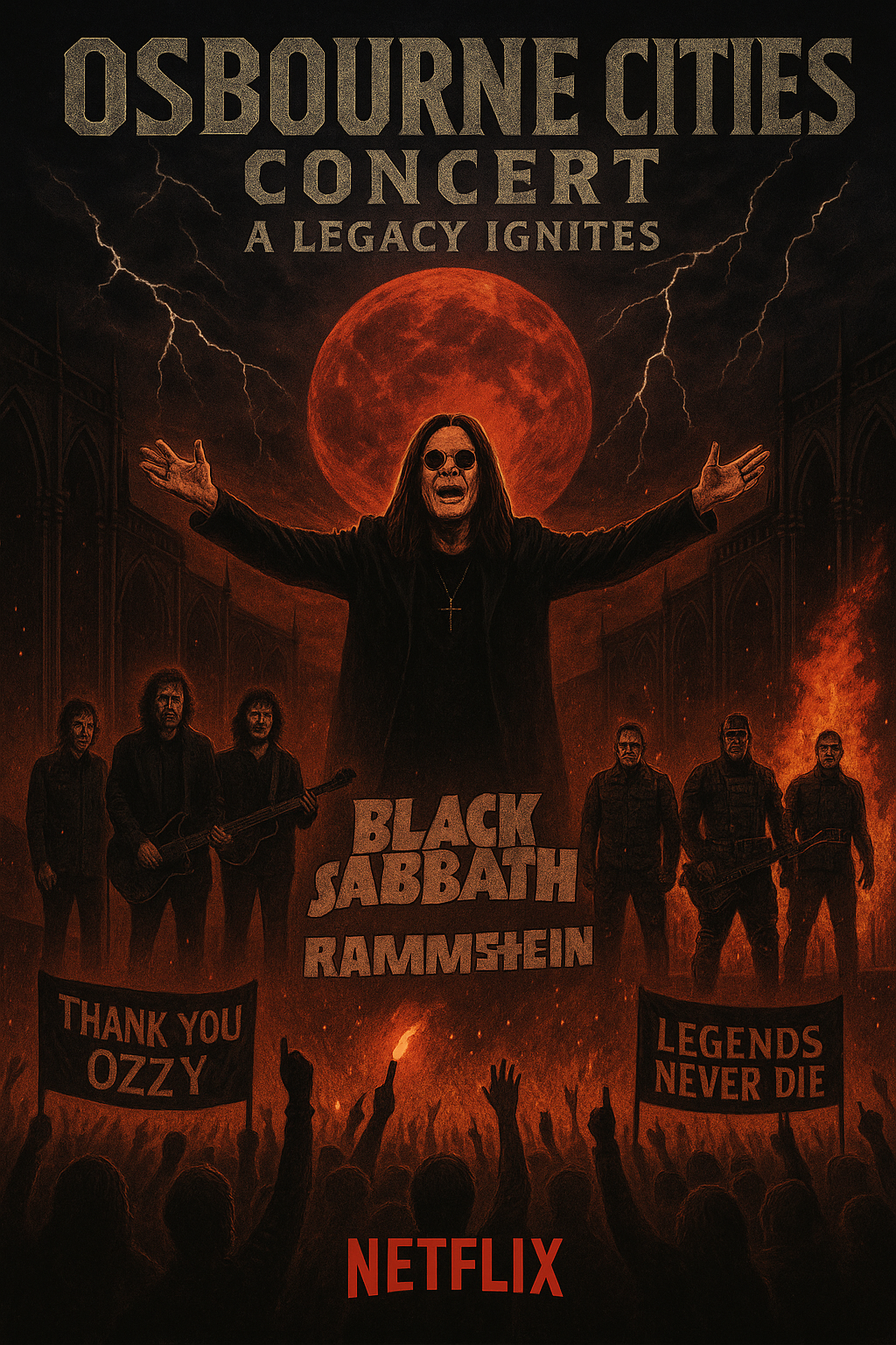 Rammstein Just Announce plans to partake in Osbourne Cities Concert along earlier Black Sabbath official Announcement