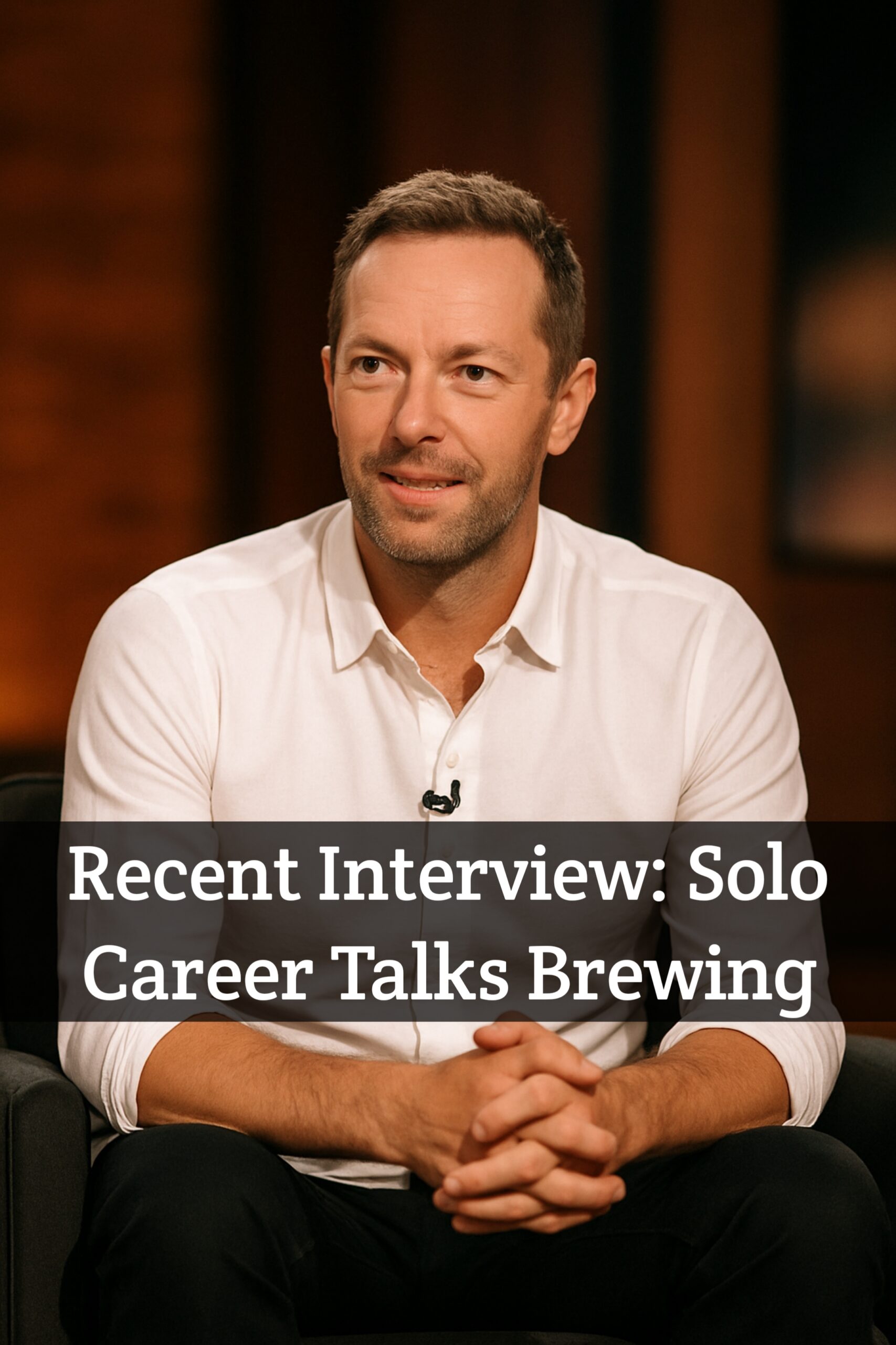 In a recent interview, Coldplay frontman Chris Martin opened up about the possibility of embarking on a solo Career