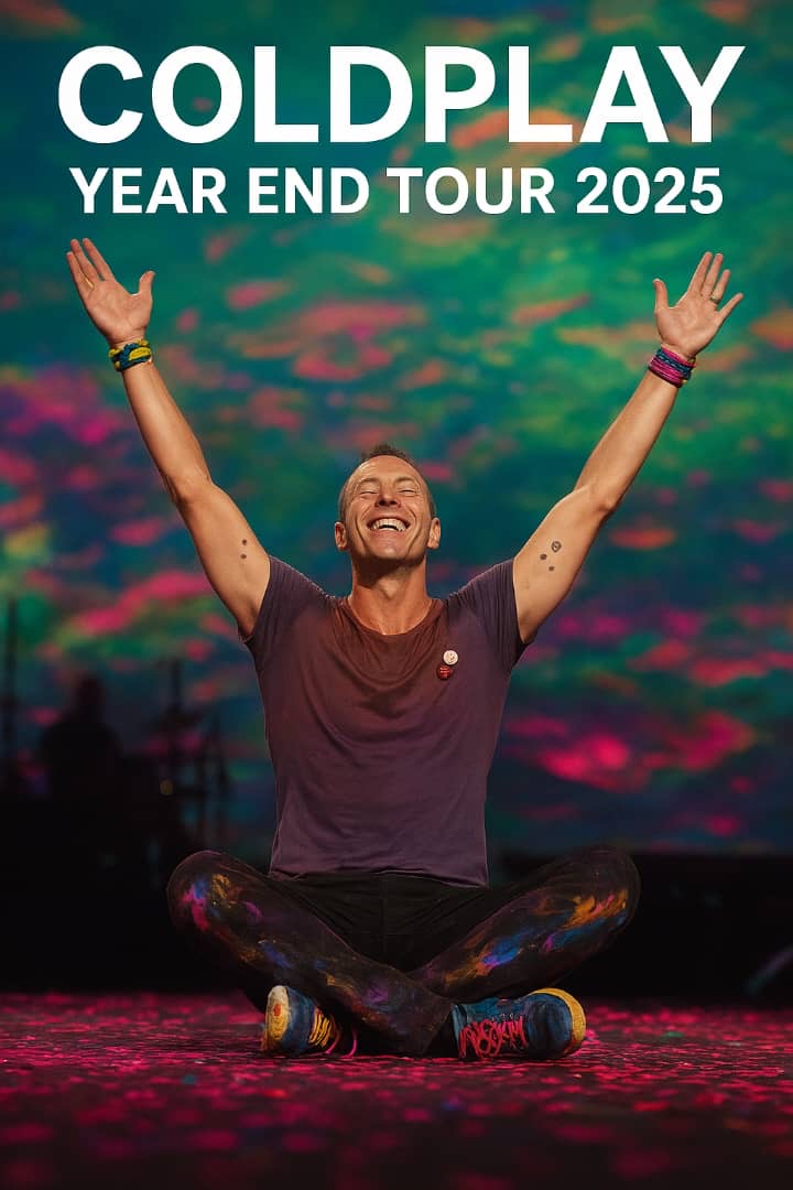 Coldplay Bids Farewell to 2025: Year-End Tour Dates and Cities Revealed… — Watch Here ⬇️⬇️