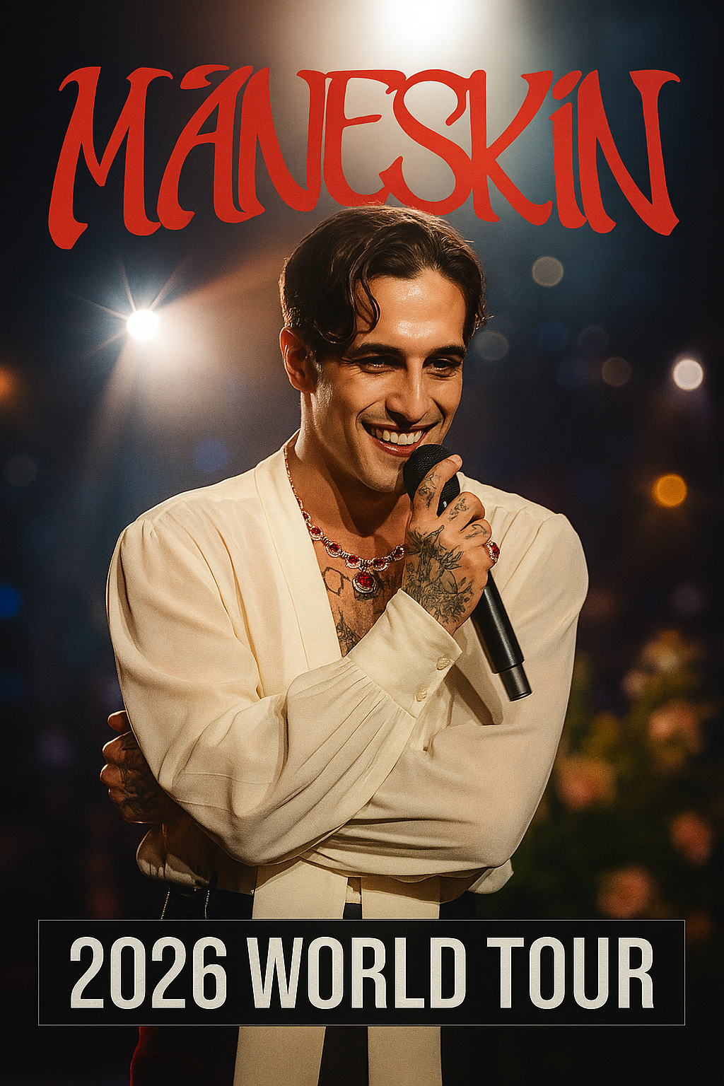Måneskin, Led by Damiano David, Announce 2026 World Tour — A Defining Era for Global Rock Rebels — Dates and Cities Revealed…— Watch Here ⬇️⬇️