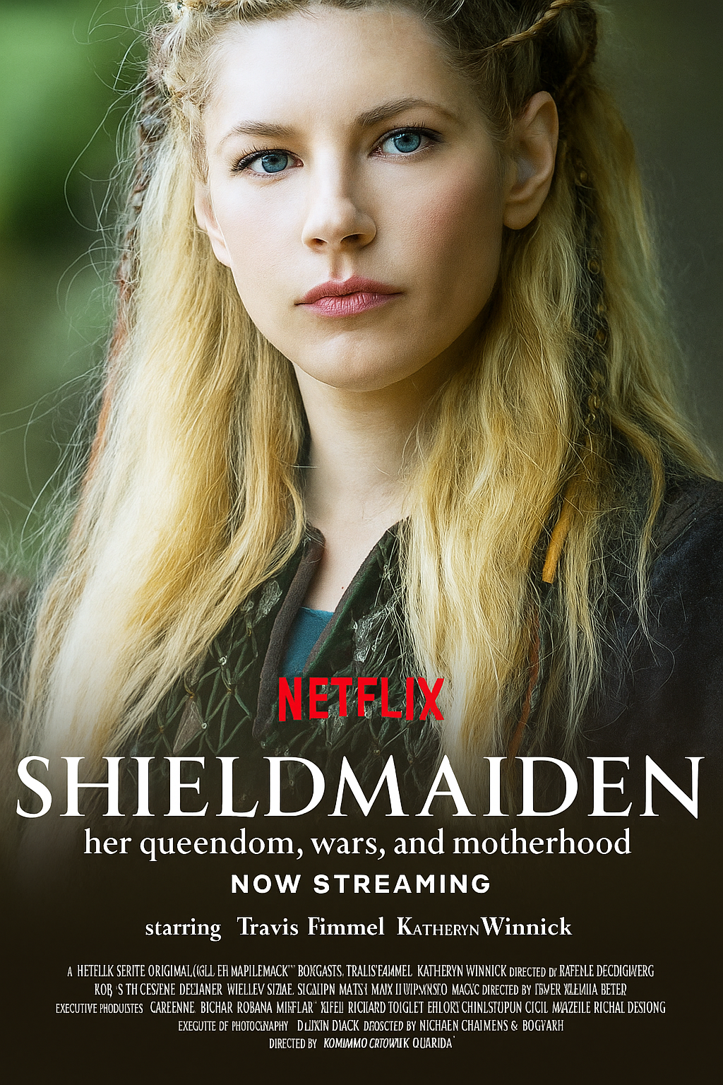 Netflix just released SHIELDMAIDEN, an inspiring story of her queendom, wars and motherhood, watch here⬇️⬇️