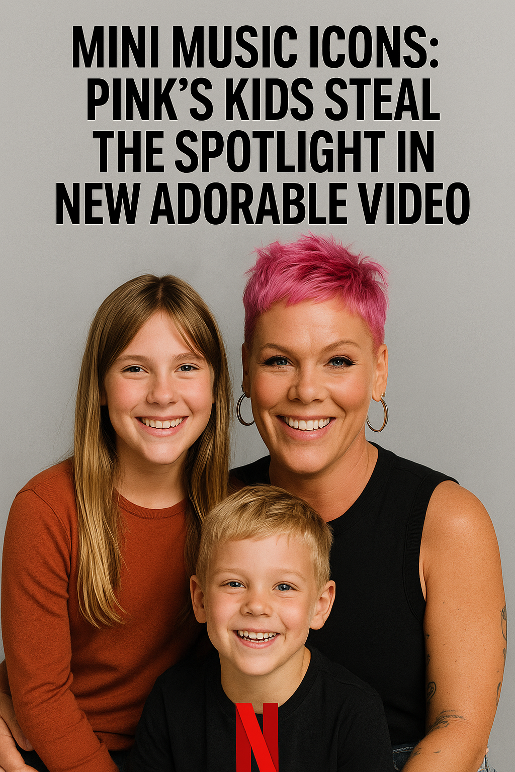 P!NK’s Kids Steal the Spotlight in New Adorable Video…Watch here! ▶️