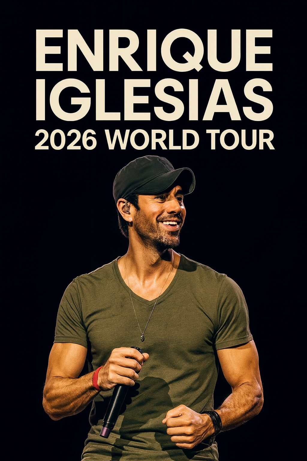 Enrique Iglesias Announces 2026 World Tour – Dates & Cities Revealed!⬇️