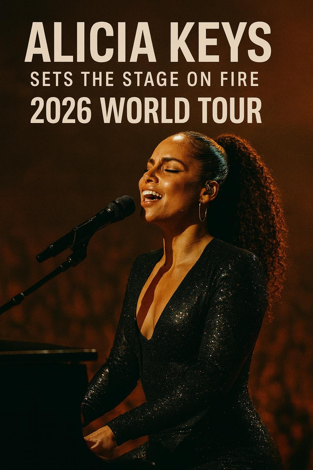 Alicia Keys Sets the Stage on Fire: 2026 World Tour Dates & Cities Finally Revealed!…