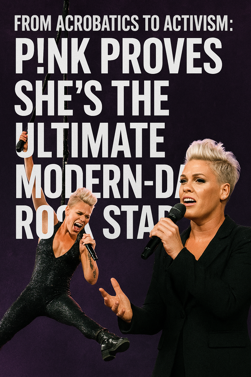From Acrobatics to Activism: P!nk Proves She’s the Ultimate Modern-Day Rock Star