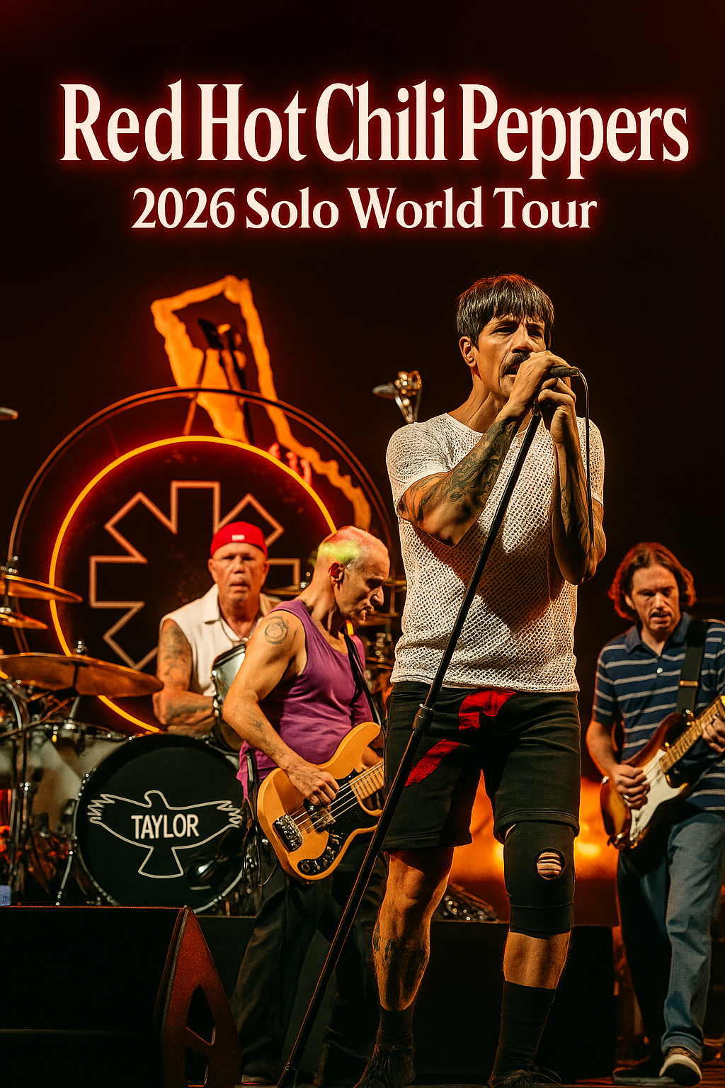 Red Hot Chili Peppers Announce 2026 Solo World Tour — Dates and Cities Revealed… — Watch Here ⬇️⬇️