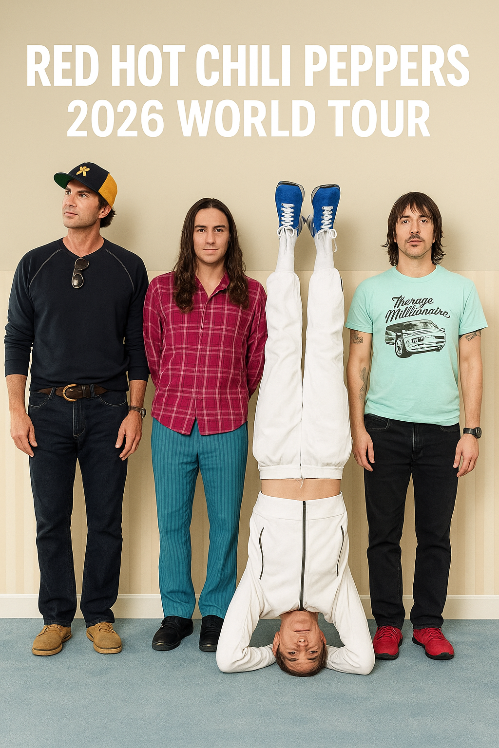 Red Hot Chili Peppers Announce 2026 World Tour — Dates and Cities Revealed…— Watch Here ⬇️⬇️