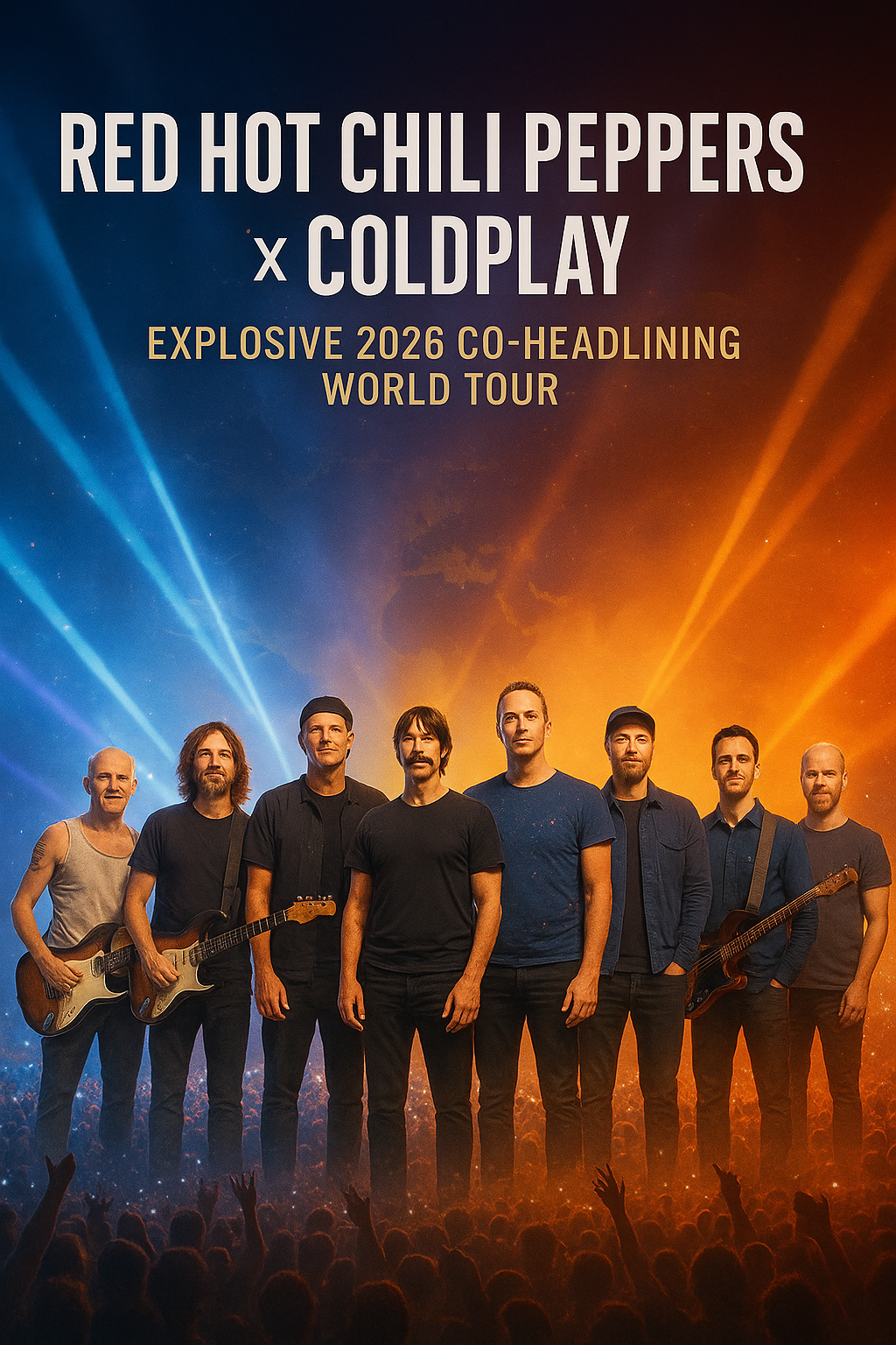 Red Hot Chili Peppers and Coldplay Announce Explosive 2026 Co-Headlining World Tour — Dates and Cities Revealed… — Watch Here⬇️⬇️