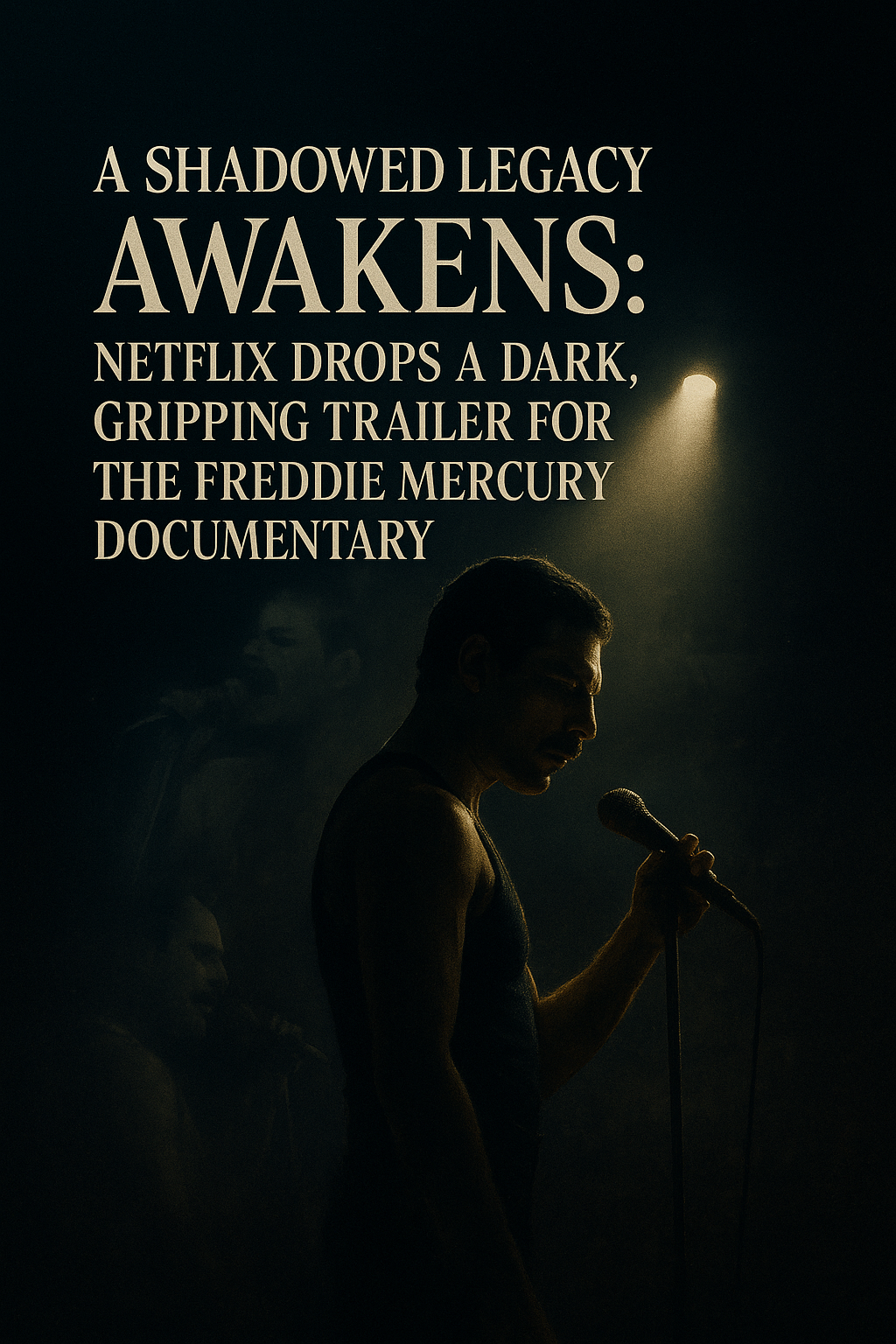 A Shadowed Legacy Awakens: Netflix Drops a Dark, Gripping Trailer for the Freddie Mercury Documentary.