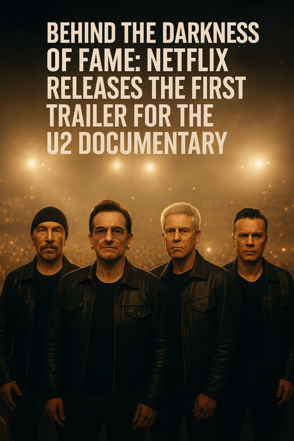 Behind the Darkness of Fame: Netflix Releases the First Trailer for the U2 Documentary.