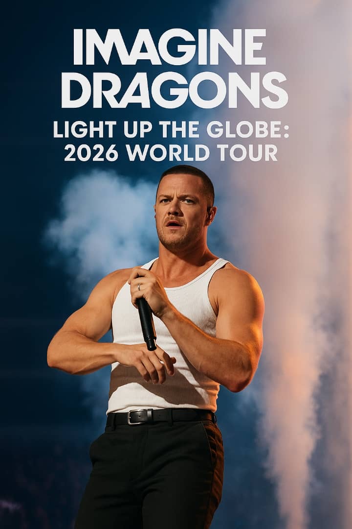 Imagine Dragons Light Up the Globe: 2026 World Tour Dates and Cities Revealed…— Watch Here ⬇️⬇️