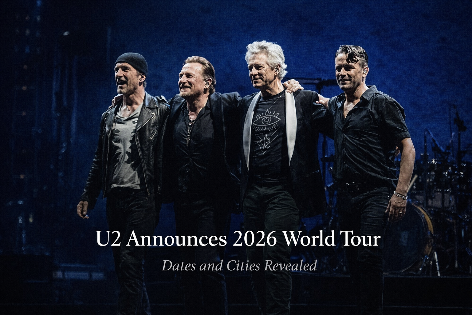 U2 Announce 2026 World Tour — Dates and Cities Revealed… — Watch Here ⬇️⬇️