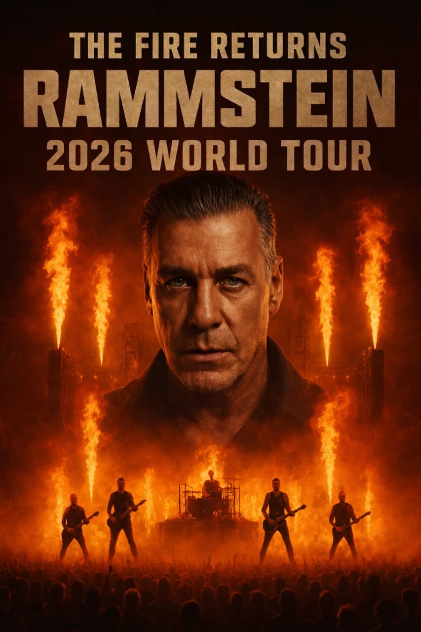 Rammstein Announces Explosive 2026 World Tour — Dates and Cities Revealed — Watch Here ⬇️⬇️