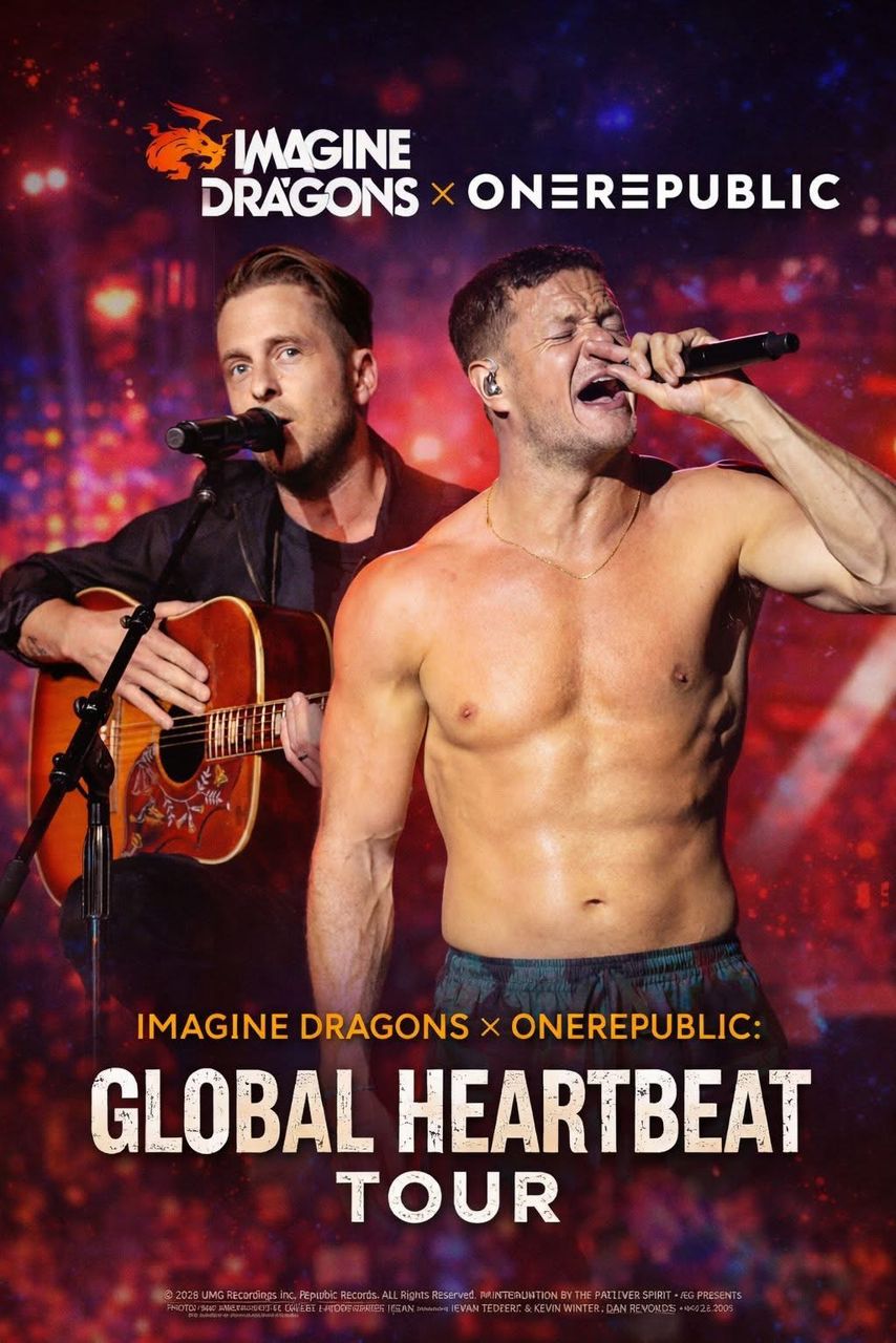 Imagine Dragons and OneRepublic Unite for Explosive 2026 World Tour — Dates and Cities Revealed — Watch Here ⬇️⬇️