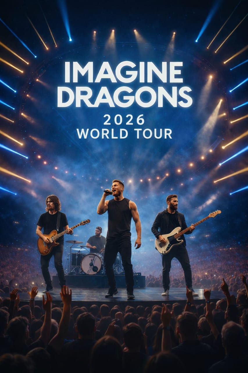 Imagine Dragons Announces 2026 World Tour — Dates and Cities Revealed…— Watch Here ⬇️⬇️