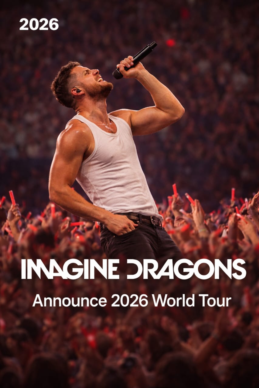 Imagine Dragons Ignite the Globe with Massive 2026 World Tour — Full Dates & Cities Unveiled — Watch Here ⬇️⬇️