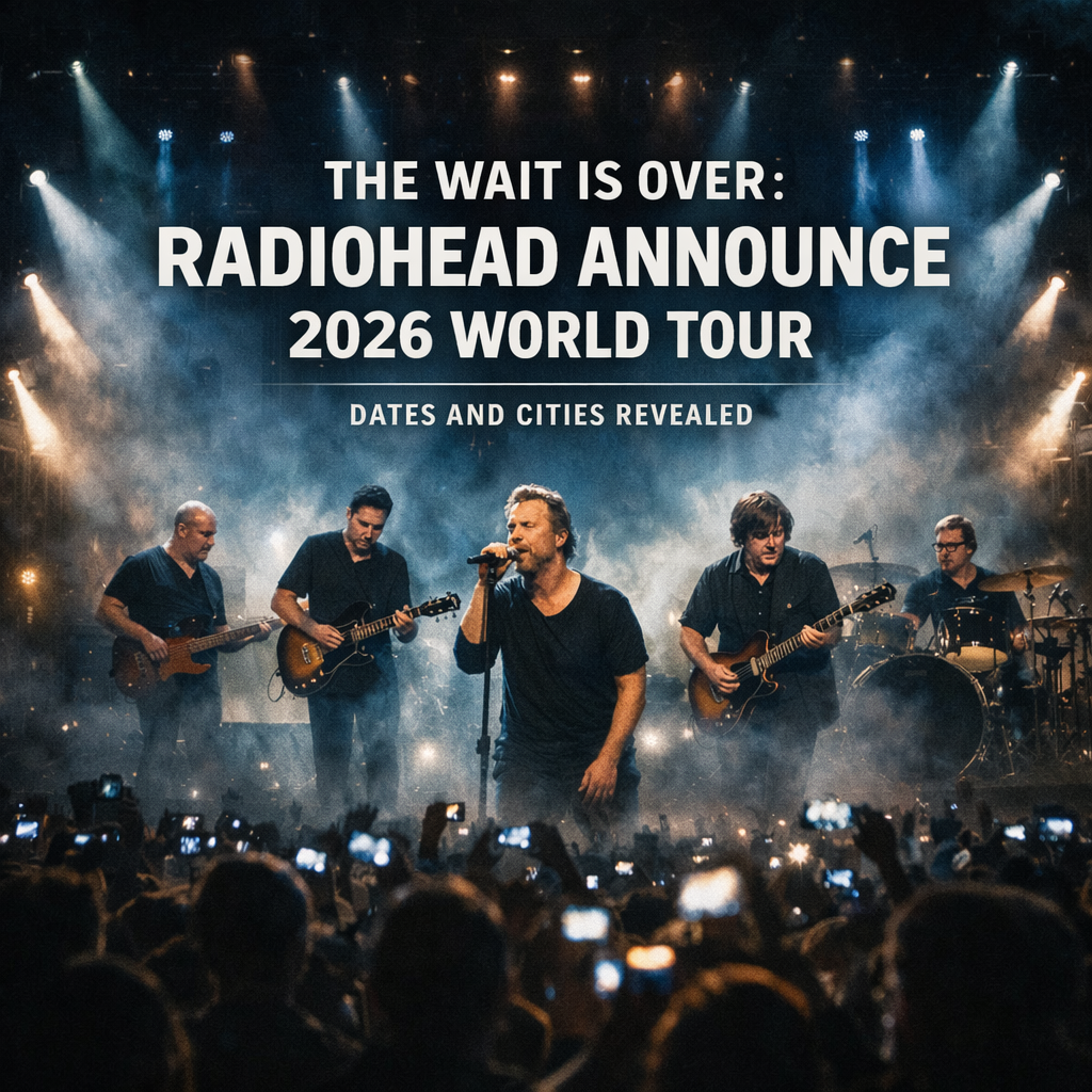 The Wait Is Over: Radiohead Announce 2026 World Tour — Dates and Cities Revealed…