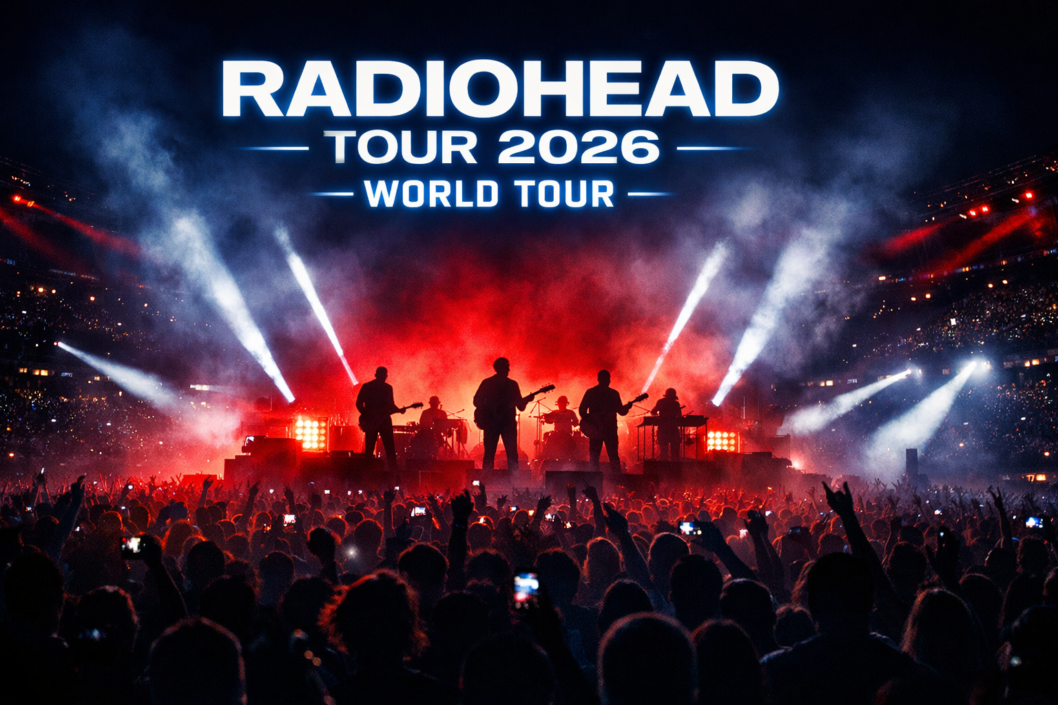 Radiohead Set to Shake the World Again in 2026 — Is a Global Tour Imminent? ⬇️⬇️