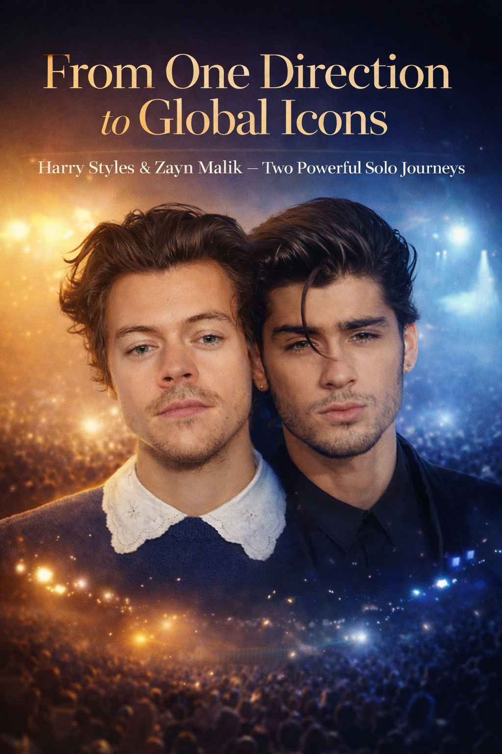 Harry Styles and Zayn Malik: From One Direction Fame to Global Solo Stardom — Two Icons, Two Powerful Journeys ✨🎤