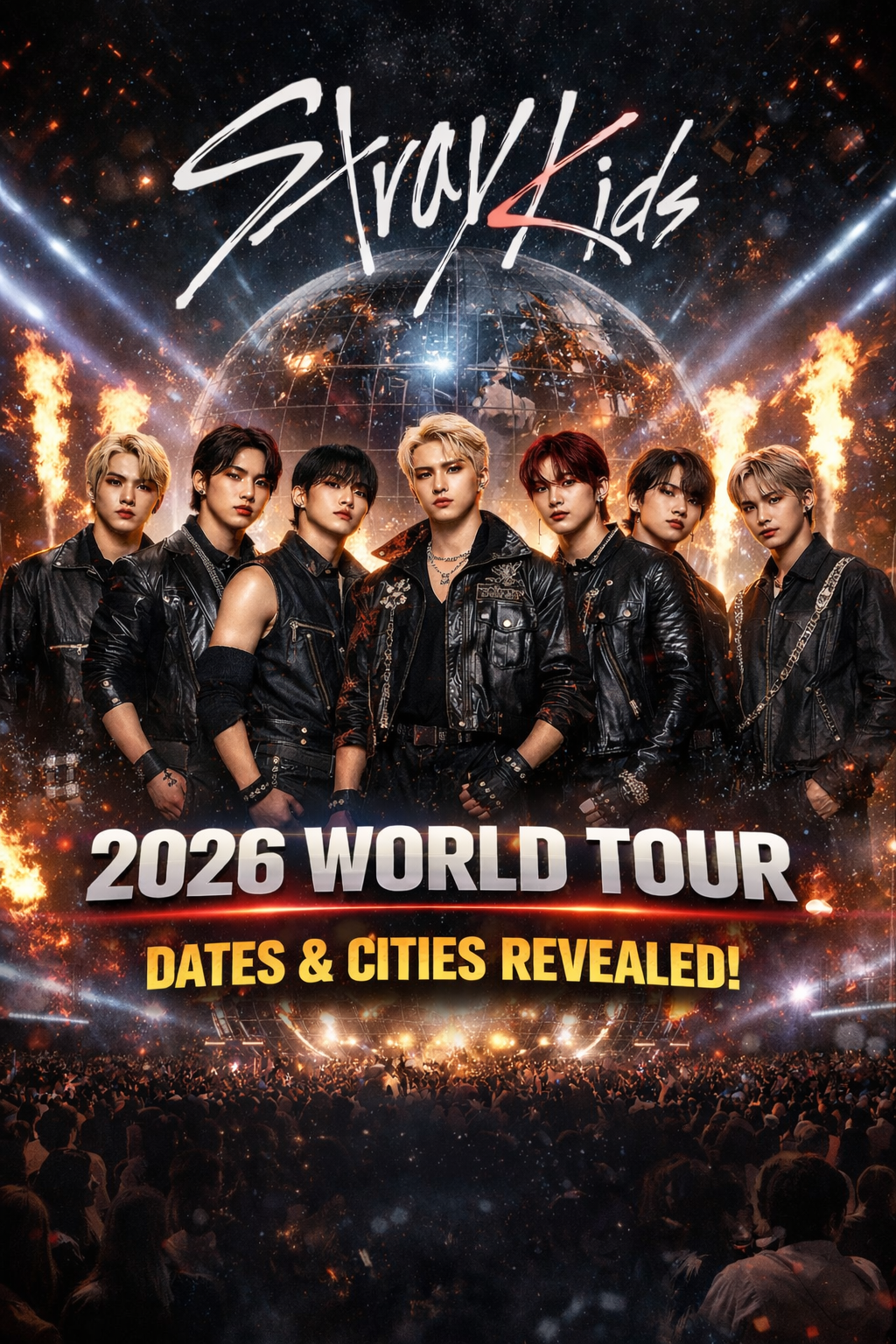 Stray Kids Announce 2026 World Tour — Dates and Cities Revealed… — Watch Here ⬇️⬇️