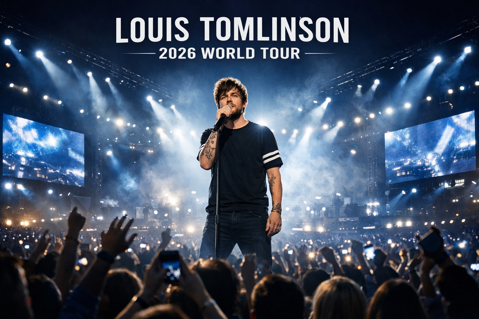 Louis Tomlinson Announces World Tour — Dates and Cities Revealed watch here ⬇️⬇️
