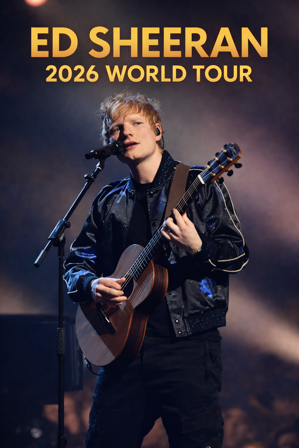 Ed Sheeran Announces 2026 World Tour — Dates and Cities Revealed…