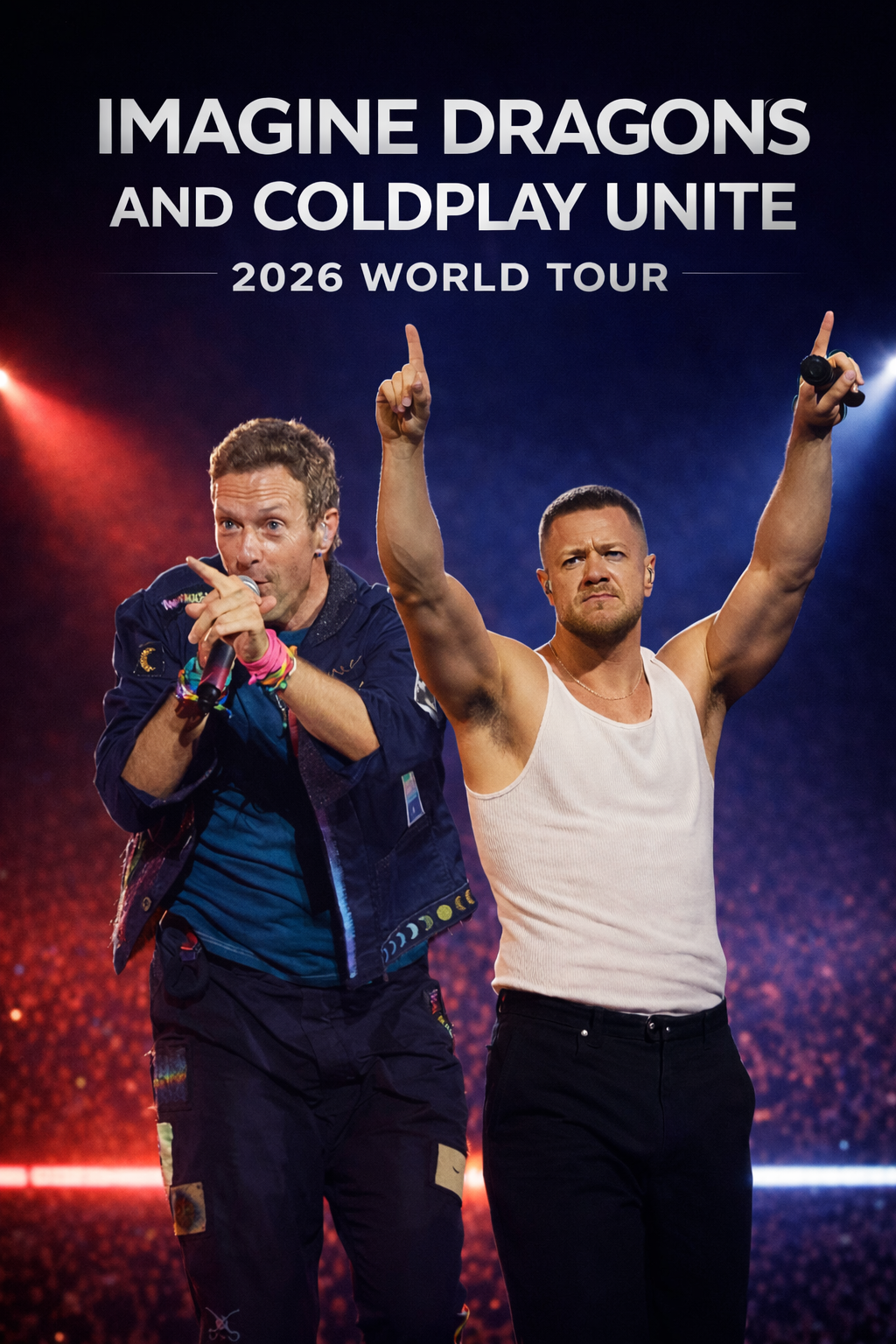 Imagine Dragons and Coldplay Unite for 2026 World Tour — Dates and Cities Revealed… — Watch Here ⬇️⬇️