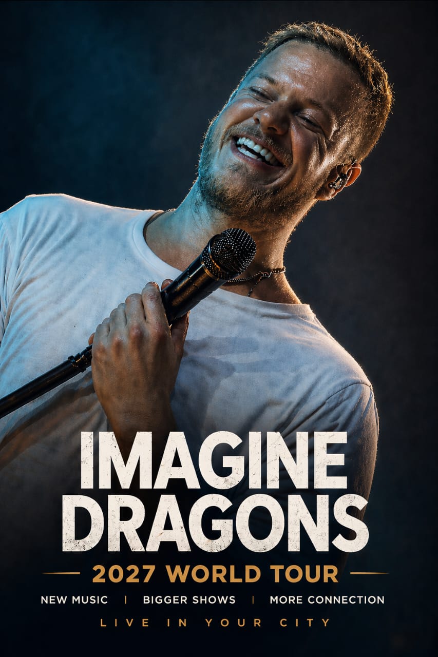 Imagine Dragons Announces 2027 World Tour, Date and cities unveiled.