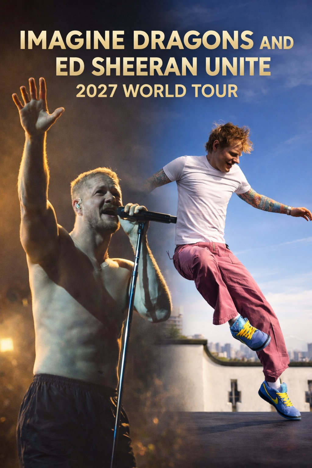 Imagine Dragons and Ed Sheeran Unite for Explosive 2027 World Tour — Dates and Cities Revealed — Watch Here ⬇️⬇️