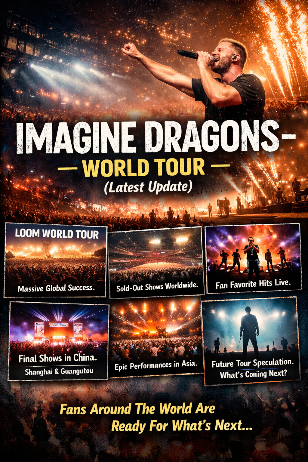 Imagine Dragons a announce incredible– World Tour (Latest Update) click here to view ⬇️