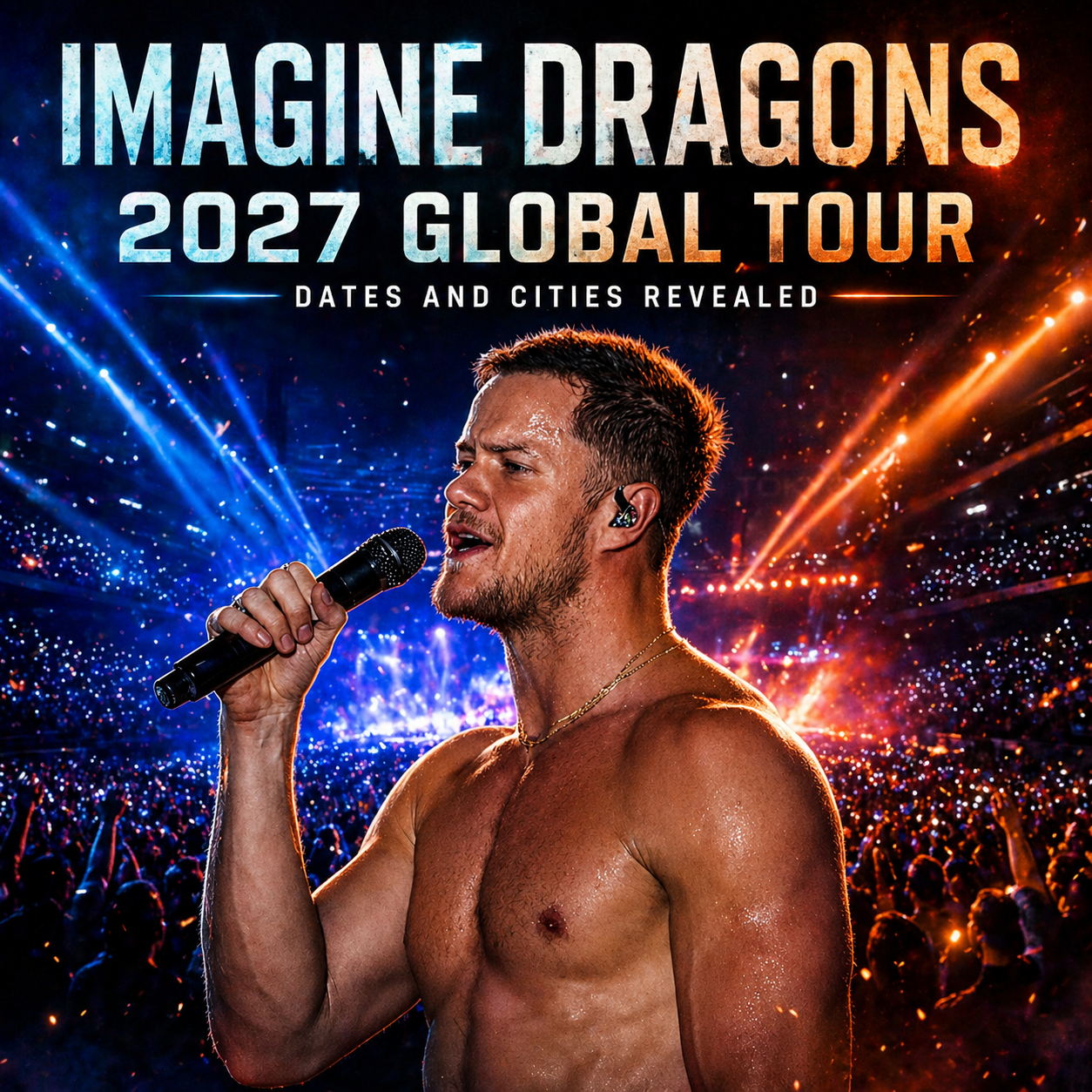 Imagine Dragons Announces 2027 Global Tour, Date and cities revealed.