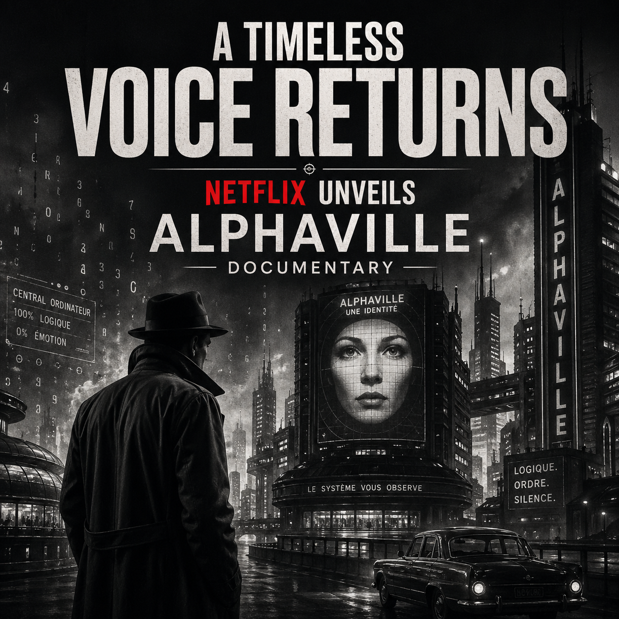 A Timeless Voice Returns — Netflix Unveils Alphaville Documentary.