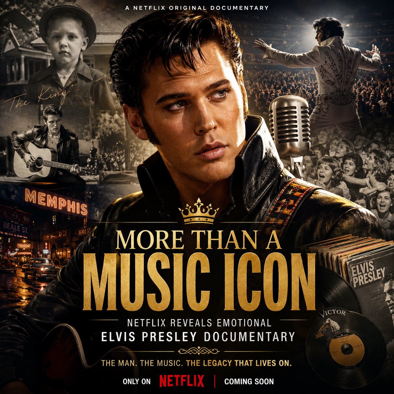 More Than a Music Icon — Netflix Reveals Emotional Elvis Presley Documentary..
