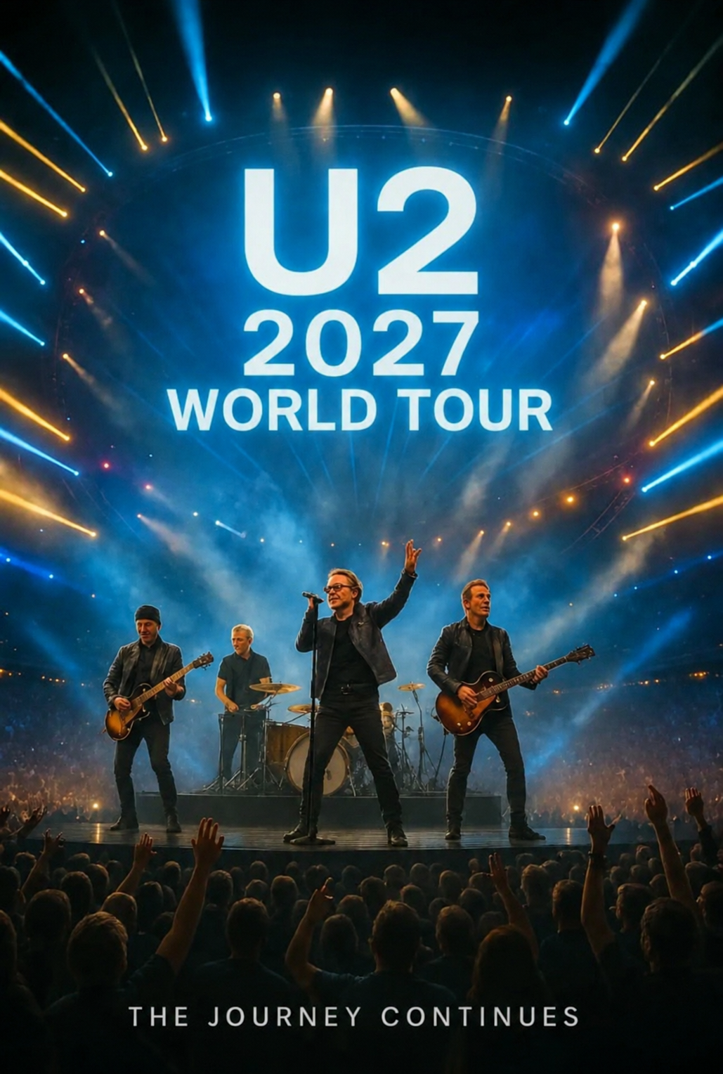 U2 Announces Explosive 2027 World Tour — Dates and Cities Revealed… ⬇️