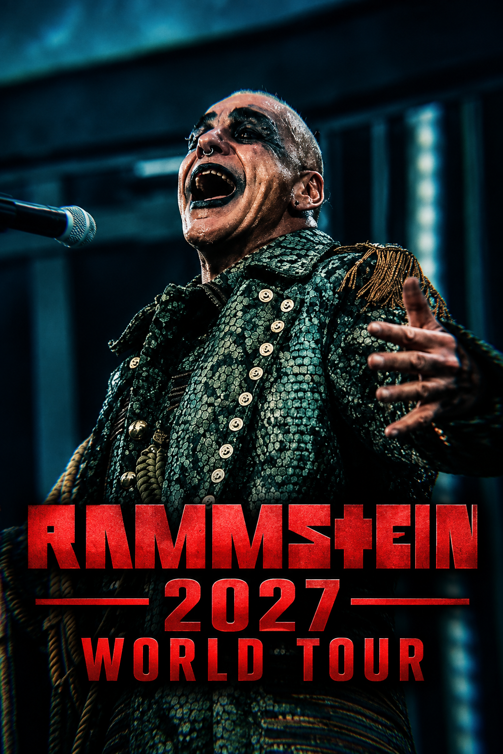 Rammstein Announces Explosive 2027 World Tour — Dates and Cities Revealed… ⬇️