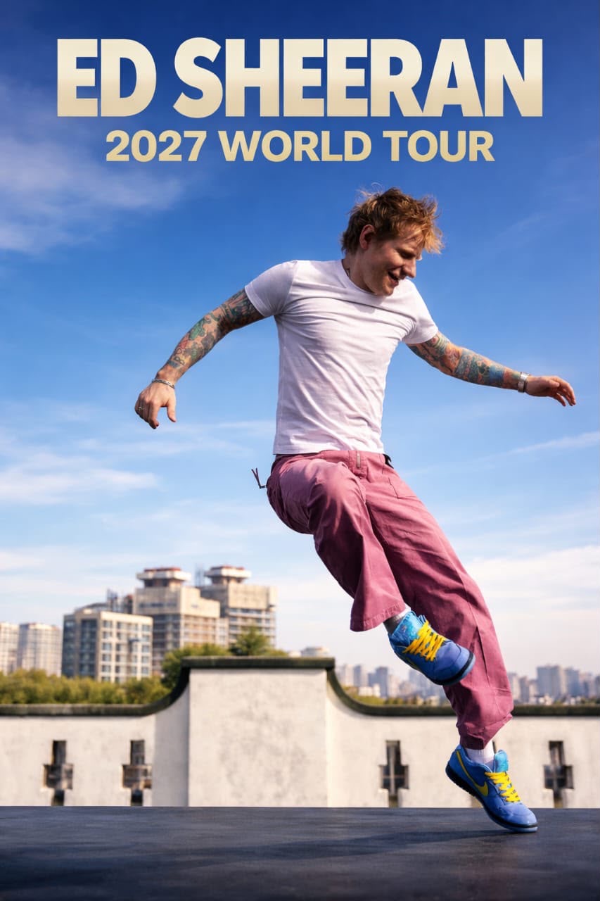 Ed Sheeran Announces Explosive 2027 World Tour — Dates and Cities Revealed… ⬇️